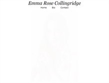 Tablet Screenshot of emmacollingridge.com